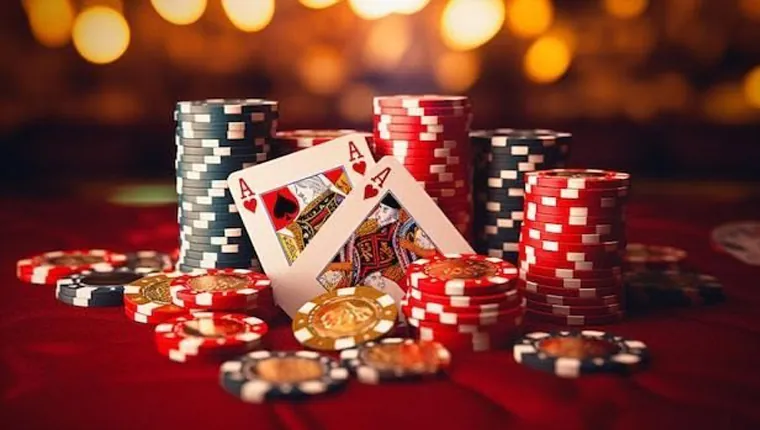 A hand holding a coin, symbolizing control over gambling